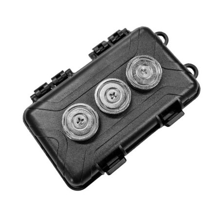 Magnetisk nyckelhållare för utomhusbruk, vattentät, för att gömma nycklar under bilen, nyckelgömma