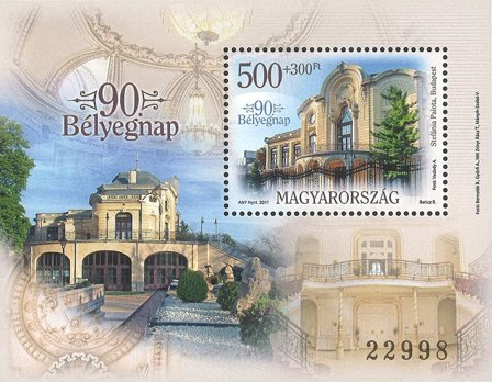 Ungarn - Frimærkets dag 2017 - Postfrisk miniark