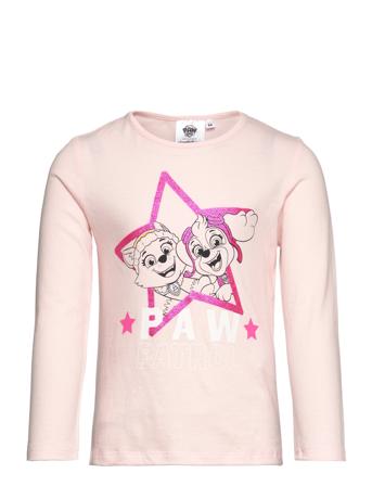 Long-Sleeved T-Shirt T-shirts Long-sleeved T-shirts Rosa Paw Patrol*Betinget Tilbud