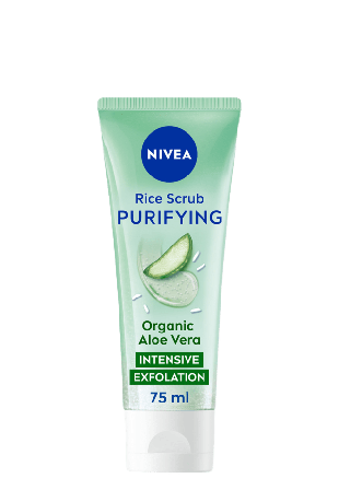 NIVEA Ansiktsskrubb Rice Scrub Purifying 75 ml Ansiktsmask & peeling Dam ONESIZE