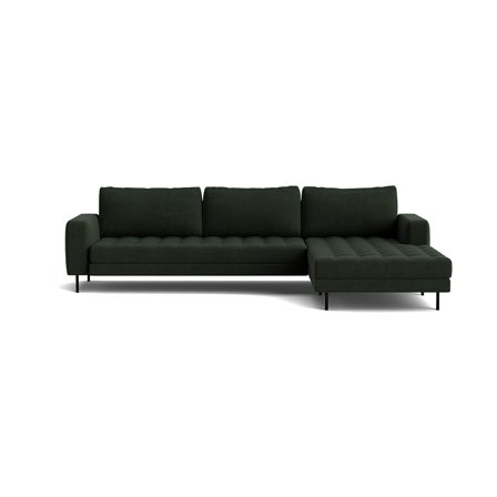 Rouge XL chaiselong sofa, højrevendt - Wind Mørkegrøn - 310x185x89 - Sofa, chaiselong