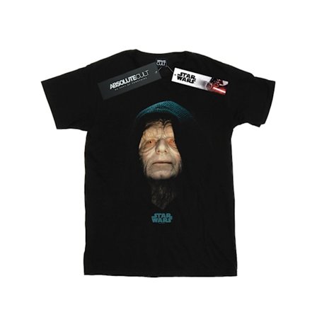 Star Wars Pojkar Kejsar Palpatine T-Shirt 7-8 År Svart