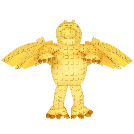 Plants vs Brainrots Plyschleksak Ny Utgåva | Rolig Mjuk Plyschdocka | Trendig Gåva för Fans & Samlare *Gulvingad drake, 28 cm*