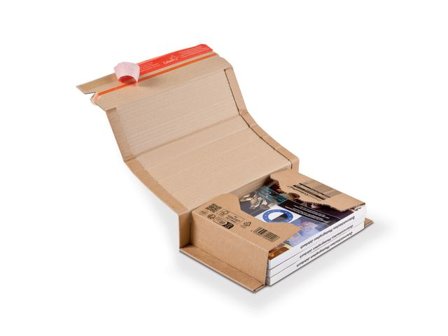 COLOMPAC E-handelslåda A5+ 251x165mm Brun - Lyreco - Emballage och lagerutrustning - Lådor och well - E-handelslådor