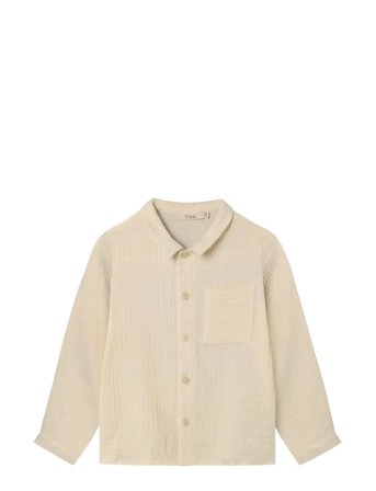 Fliink Elmo Ls Shirt - Cream - 5 Y