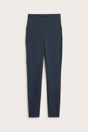 Kappahl | Legginsy do ćwiczeń, z kieszenią | Niebieski