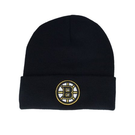 American Needle - NHL Svart cuff Beanie - Boston Bruins Terrain Knit Solid Black Cuff @ Hatstore