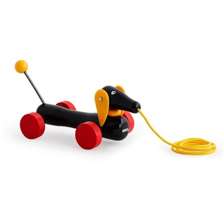 Brio Pull Toy Mäyräkoira 30332