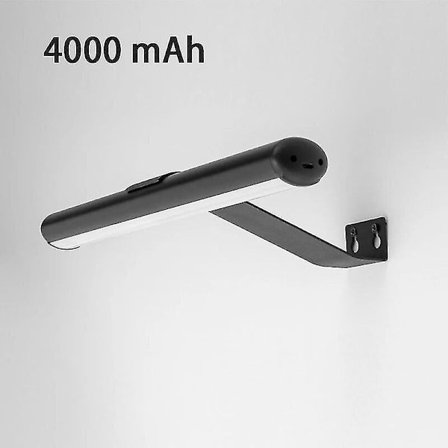 Trådløs væglampe med fjernbetjening LED-maleri billedlys USB-genopladeligt batteri læselampe Nem montering til stue