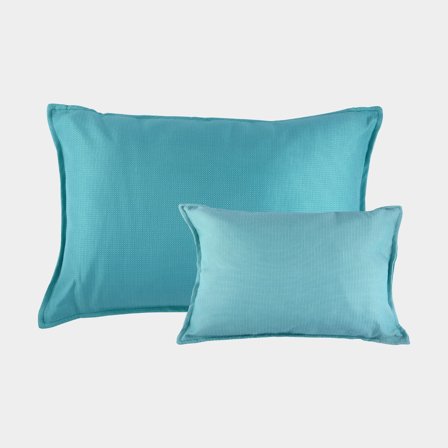 Cojines decorativos náuticos Marine Business Aruba Waterproof Acqua, 40 x 60 cm / 30 x 40 cm, 2-pack