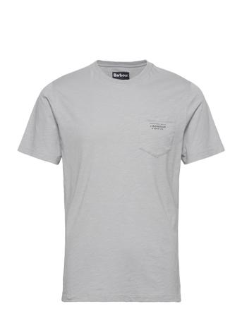 Barbour Fathom Tee T-shirts Short-sleeved Grå Barbour