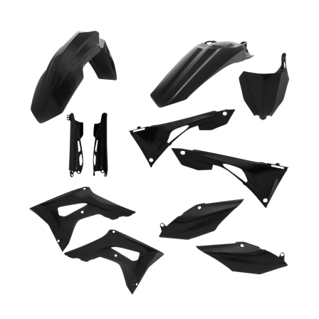 Kit Plastiche Completo Acerbis 7 Pezzi Nero - Honda CRF 250R 2019-2021