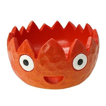 Garnskål med flammor för virkning - virkskålar stickskålar - söta handgjorda garnskålar med flammor