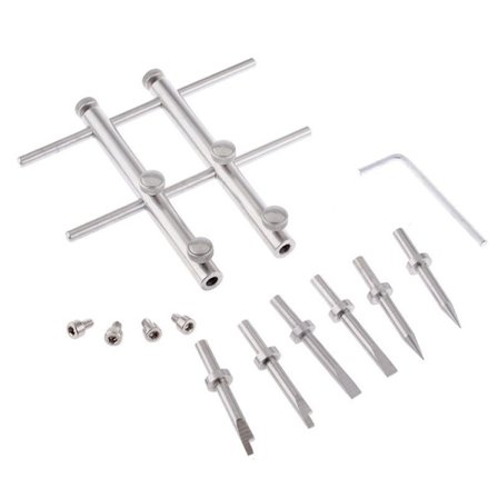 Linse Reparasjonssett Inkludert 10-100mm Linse Reparasjonssett med 3 Bits, 6