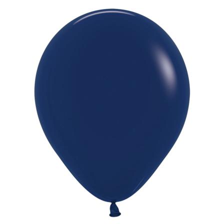 Sempertex Fashion Latex Ballonger (förpackning Med 100) One Size Marinblå
