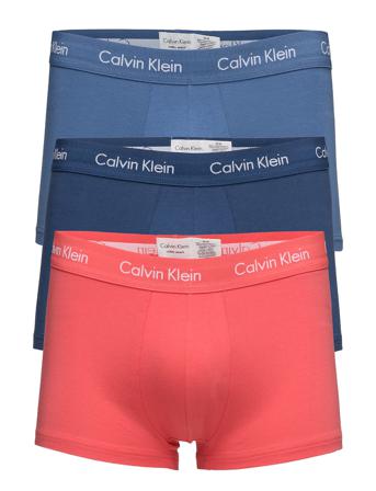 3P Low Rise Trunk Bokserit Monivärinen/Kuvioitu Calvin Klein