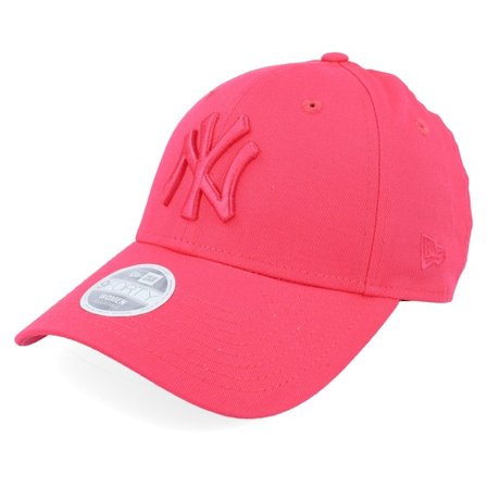 New Era - MLB - Red - adjustable - Cap - New York Yankees Womens League Essential 9FORTY Energy Red/Energy Red Adjustable - Hatstore