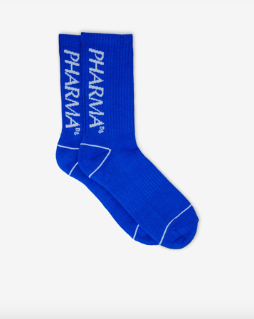 Pharma - Big Logo Socks - Medicine Blue