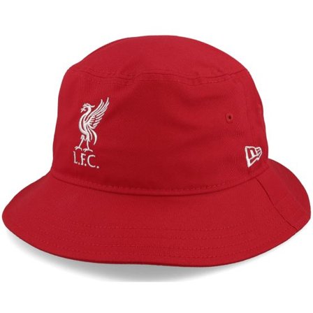 New Era - Football Röd bucket Hatt - Liverpool Core Scarlet/White Bucket @ Hatstore