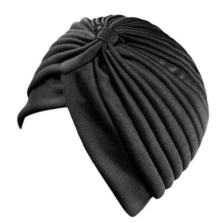 Kemoterapiapäähine, pehmeä pipo syöpäpotilaille Black