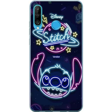 Huawei P30 lite L pin kyv kuori Stitch Neon