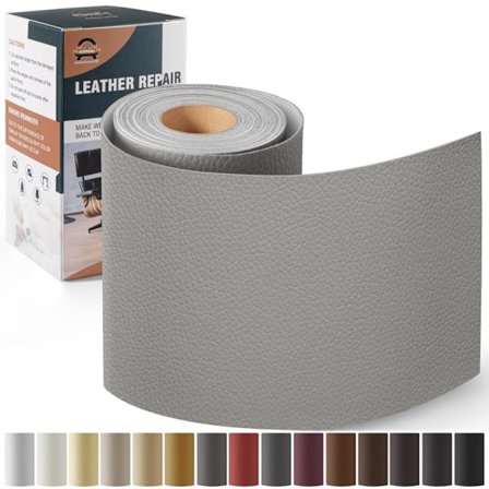 10 x 160/40 x 200 cm Lærlapp for reparasjon, selvklebende lærlapp for bilseter, sofaer_TF_TF