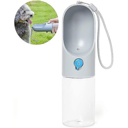 Bærbare vandflasker til hunde, BPA-fri, filtrerbar hundedrikkeflaske