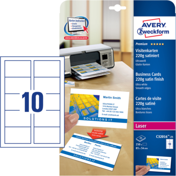 Visittkort Premium Dubbel 85x5