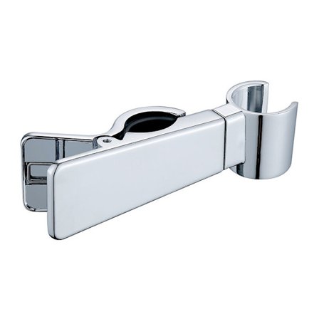 Kiinnitin käsisuihkulle, kiinteä pidike, liukuva holkki, kiinnitä suihkutanko keski-insertin kiinnittämiseksi