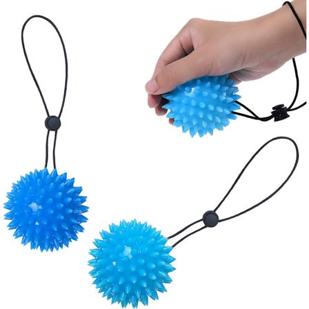 Massagebold - Professionelle massagebolde - Bærbar fingertræner - Myofascial bold - Gymnastikbold