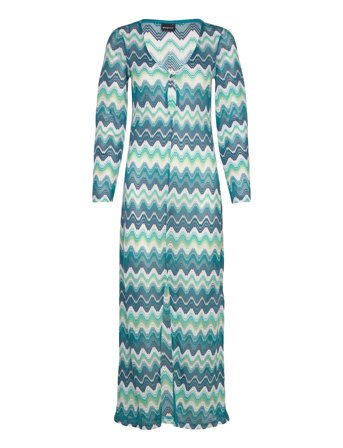 Gina Tricot Jersey Dress - Blue - S
