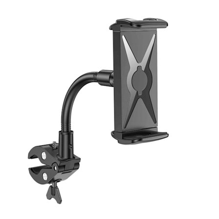 INF Flexibelt långarmsfäste med universell telefon/surfplatta-klämma