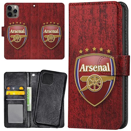 iPhone 13 Pro - Plånboksfodral/Skal Arsenal