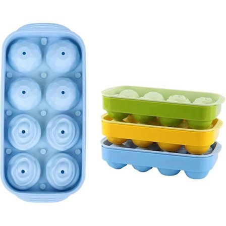 Ismaskin som lager glatt rose-rombisk isbit, kjøkkenutstyr