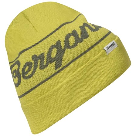Bergans Bergans Logo Beanie Women beanies Yellow ONESIZE