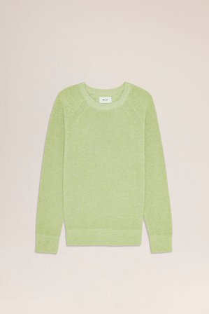 NN.07 Jacobo Pullover Herren Grün Baumwolle