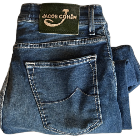 Blå jeans från Jacob Cohën, stl 31