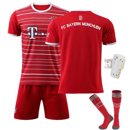 Bayerns Hemmafotbollsdräkt 2022 - Röd 18