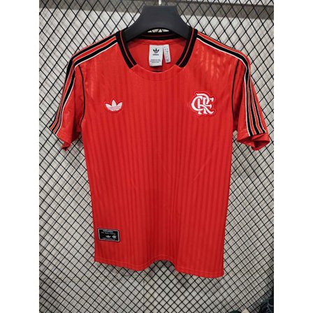 25-26 CR Flamengo Vintage Edition Fotball T-skjorte for Trening S-4XL