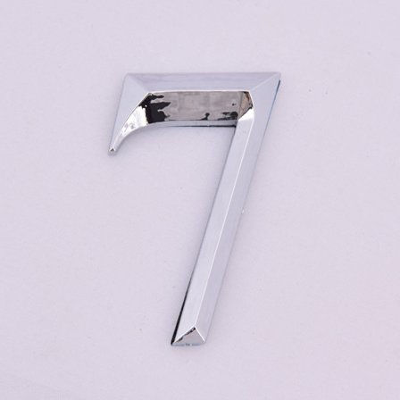 Självhäftande dörrnummerskylt Husnummersiffra Lägenhet Hot