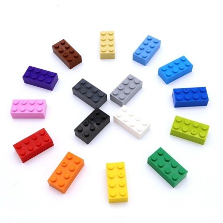 40 stykker Gør det selv Bygge Klodse Tyke Figurer Klodser