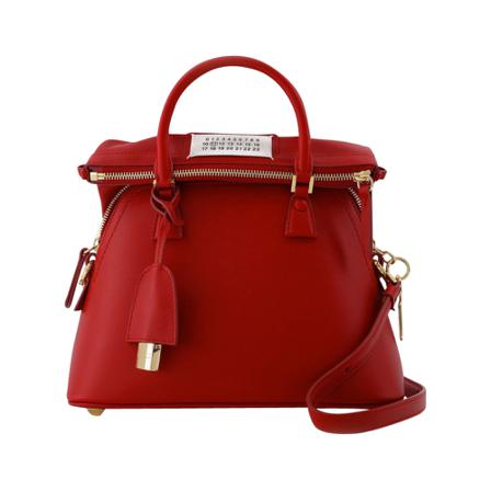 Maison Margiela, Handbag Rood, Dames, Maat:ONE Size,leer