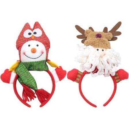 Tema Hår Huvudbonad Barn Vuxen Jul Pannband Xmas