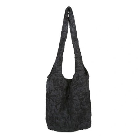 Tygväska Axelväska SVART svart