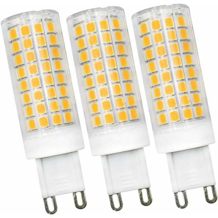 Icke dimbar G9 Bi-Pin LED-lampa 8W motsvarande 60W halogenlampa varmvit 3000K AC 220V-240V Används till kristalllampa/kronljusstake/H