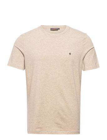 James Tee T-shirt Beige Morris