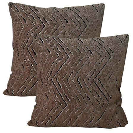 2 st Wavy geometrisk omfamning örngott ljus lyx hushåll