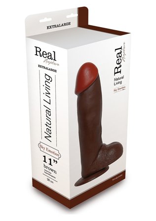 Realistic Dildo Brown Emotion XL 31 cm