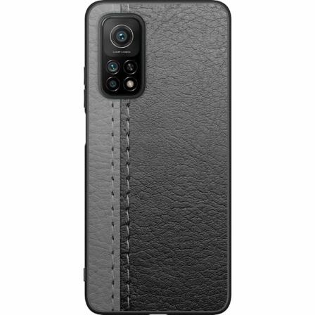 Xiaomi Mi 10t Pro 5g Svart Skal Black & Grey Leather