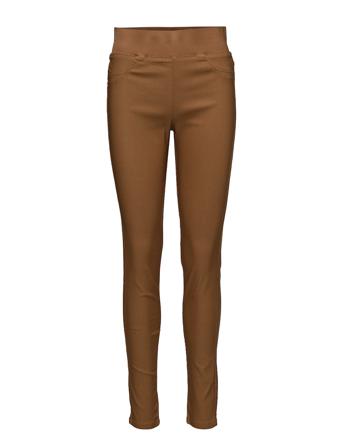 Fqshantal-Pa-Power Leggingsit Ruskea FREE/QUENT